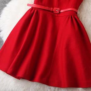 Lotus Lace Collar Linen Dress