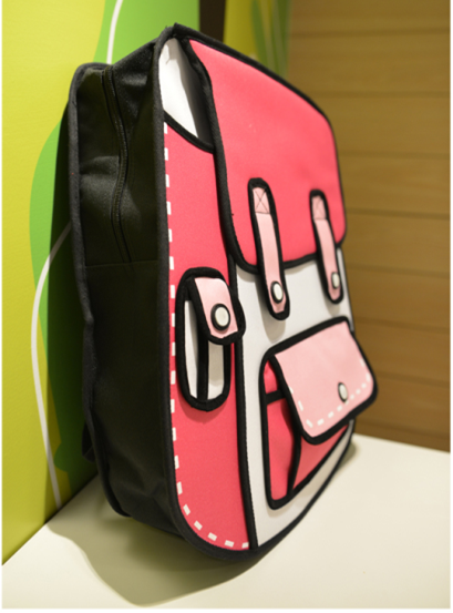 The Most Cute 3d Cartoon Backpack In Pink Color On Luulla